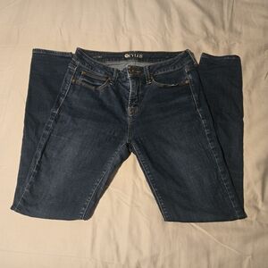 STYLUS Women's Skinny Jeans - Dark Blue